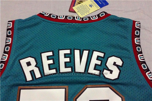 Maglia Vancouver Grizzlies Bryant Reeves #50 Historic Retro Verde